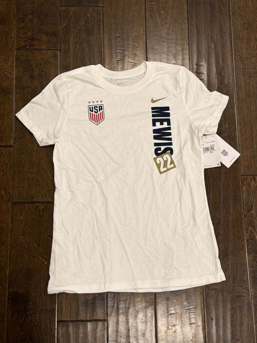 Nike USWNT Mewis 22 Graphic Core Short Sleeve T-Shirt